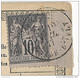 1877 - 10c SAGE N/U Avec BORD DE FEUILLE Sur CARTE PRECURSEUR De PARIS - Voorloper Kaarten