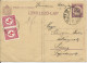 HONGRIE - 1929 - CARTE ENTIER De BUDAPEST Pour SUMEG Avec TAXE - Brieven En Documenten