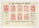 1905 ENV. - CARTE De PETITION Pour L'ABAISSEMENT Des TARIFS POSTAUX - Posttarieven