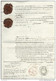 1837 - LETTRE REQUISITION D'ESCORTE ARMEE Pour ENVOIS DE FONDS Avec PV (CACHETS DE CIRE) à FONTENAY LE COMTE (VENDEE) - Armeestempel (vor 1900)