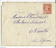 1915 - SEMEUSE CROIX-ROUGE Sur ENVELOPPE De BORDEAUX (GIRONDE) Pour NANTES - Red Cross