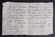 Manuscrit Du XIXe Siècle - Cantal - Murat, Pierrefort Et Saint-Flour - Paiement D'une Dette De La Dame Bouvet - Manuscrits