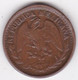 Mexico 1 Centavo 1901 M, Coin Cassé Fauté , Cuivre ,KM# 394 - Mexico