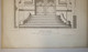 Planche Architecture Paris César Daly Architecte 1870 Maison Hôtel Privé Particulier 5 Rue De La Baume Porte Bigle P1 - Architektur