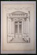 Delcampe - Planche Architecture Paris César Daly Architecte 1870 Maison Hôtel Privé Particulier 5 Rue De La Baume Porte Bigle P1 - Architectuur