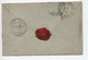 1898 - ENTIER POSTAL TYPE GROUPE De THIO (NOUVELLE CALEDONIE) Avec TAXE De PONT DE CHERUY (ISERE) - Entiers Postaux