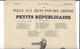 Affiche Feuille Volante  Chanson " La Poule Aux Oeufs D'or Des Aristos Ou Les Petits Républicains " 2 è République 1848 - Posters