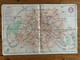 Paris 1937 - Plan Du Métro - 3 Scans - 48 X 32 Cm - Europa