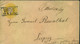 1864 (ca.), 3 Sgr. Ganzschenumschlag Per Bahnpost ""BRESLAU-STETTIN" - Enteros Postales