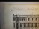 Planche Architecture Paris César Daly Architecte 1870 Maison Hôtel Privé Particulier Rue Courcelles Monceau - Delarue P1 - Arquitectura