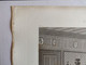 Planche Architecture Paris César Daly Architecte 1870 Décoration Intérieure Salle à Manger Boulevard Arago Huguelin P1+E - Architektur