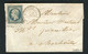 Rare Lettre De Rocroi Pour Charleville ( 1853 ) Avec Un N° 10 - 25 Centimes Présidence - 1852 Louis-Napoléon