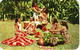 USA - HONOLULU - HAWAII - HULA MAIDENS IN NATIVE DRESS - Honolulu