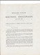 71 - ELECTIONS SENATORIALES 03 JANVIER 1909 DOCUMENT PAR MARTIN GUILLEMAUT MAGNIEN RICHARD SARRIEN SENATEURS SORTANTS - Documentos Históricos