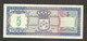 Antille Olandesi - Banconota Non Circolata FdS Da 5 Fiorini P-15b - 1984 #18 - Niederländische Antillen (...-1986)