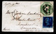 A6795) UK Grossbritannien Brief Von Burford 10.09.1852 N. Montreal / Canada Mit Seltener Mischfrankatur Mi.4 Und 7 - Storia Postale