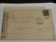 Lettre, Oblitéré WW1 Moosch 1918 Alsace. Contrôle - Guerre (timbres De)