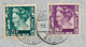 Nederlands Indië - 1939 - 20 & 25 Cent Wilhelmina Op LP-cover Van LB VLIEGVELD ANDIR Naar Basel / Schweiz - Netherlands Indies