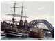 (P 28 A) This Is A Photo (not A Postcard) - Sailing Ship + Japanese Polar Ship 5002 - Ohne Zuordnung