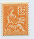 France, Yvert 117**,Mouchon 15c Type II, MNH - 1900-02 Mouchon