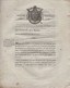 Prefet De La Manche - 20 Fructidor An 13 - Formation De La Classe Des Conscrits De L An 14 - Historical Documents