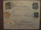 1923 Esslingen Schierstein Flugpost Luftpost Air Mail Poste Aerienne Cover Deutsches Reich DR Germany Einschreiben Horn - Correo Aéreo & Zeppelin