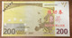 BILLET 200 EUROS FACTICE CHINOIS EURO SCHEIN PAPER MONEY BANKNOTE - 200 Euro