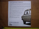 1975 Depliant Brochure PEUGEOT 304 AUTOMOBILE Deco Garage Loft - Automobili