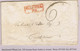 Ireland Tipperary 1823 Framed 2-line CASHEL 79 Town Mileage Mark In Red On Entire Letter To Castlecomer, Charged '6' - Prephilately