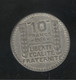 Fausse 10 Francs Turin 1934 - Moulée - Exonumia - Varietà E Curiosità