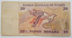 BILLET TUNISIE - P.88 - 20 DINARS - 07/11/1997 - CAVALIER : KHEIREDDINE ET TOUNSI - COLOMBE STYLISEE - Tunisia