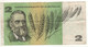 AUSTRALIA  $ 2  P38c   Commonwealth Of Australia  ( John McArthur, Sheep - William Farrer, Wheat ) - 1966-72 Reserve Bank Of Australia