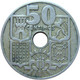 LaZooRo: Spain 50 Centimos 1951 VF / XF - 50 Centimos