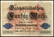 Deutsches Reich,1914,P.49a  12.08.1914, 50 Mark,as Scan - 50 Mark