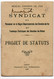 ** - Syndicat Du Personnel De La Régie Départementale Des Chemins De Fer - Tramways Des Bouches Du Rhône - Romagnoli - Sin Clasificación