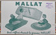 Ancien Buvard D'Ecole MALLAT Tampon FREMONT Librairie VERDUN - Papeterie