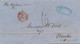 LETTRE NAVIRE ALPHONSE SAINT DENIS REUNION ST NAZAIRE OUTRE MER - Lettres & Documents