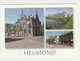 Postcard-ansichtkaart Markt-kasteel Noord HELMOND (NL) - Helmond