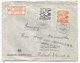 CURACAO LUCHTPOST 15C+45C LETTRE COVER REC WILLEMSTAD 27.1.1939  TO WIESBADEN + GRIFFE PAR AVION JUSQU'AUX E.U.A. USA - Curaçao, Nederlandse Antillen, Aruba