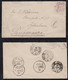 Brazil Brasil 1887 Cover 200R Dom Pedro Minas To KOPENHAVN Danmark Denmark - Brieven En Documenten