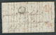 GRANDE BRETAGNE 1863 Marque Postale Taxée Londres Pour Bordeaux - ...-1840 Préphilatélie