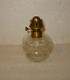 ANCIENNE LAMPE A PETROLE EN VERRE TRANSPARENT POUR LANTERNE, CHEMINS DE FER, SNCF S.N.C.F, CHEMINOT - Chemin De Fer