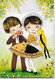 CPSM - BRODEE COUPLE FOLKLORE PROVENCE N° 51 DESSIN ELSI COLORAMA - Bordados