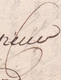1781 - Marque Postale DE TOULOUSE (20 Mm X 2 Mm) Sur Lettre Pliée Avec Correspondance Vers Auch, Gers - Taxe 6 - 1701-1800: Précurseurs XVIII