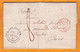 1850  QV  - Lettre Pliée Avec Correspondance En Français De LIVERPOOL, Angleterre Vers PARIS, France - Entrée Par CALAIS - Postmark Collection