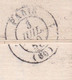 Delcampe - 1850  QV  - Lettre Pliée Avec Correspondance En Français De LIVERPOOL, Angleterre Vers PARIS, France - Entrée Par CALAIS - Postmark Collection