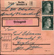 ! 1943 Berlin Biesdorf Nach Herzberg,  Paketkarte, Deutsches Reich, 3. Reich - Lettres & Documents