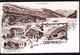 Vor 1900 Ungelaufene Litho-AK: Gruss Aus Oberried, BE. 5 Bildrig. Gasthaus Zum Bären Und Zum Rösli, - Oberried Am Brienzersee