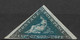 1853 CAPE OF GOOD HOPE - SG. 2  4d BLUE On Deeply Blued Paper - Used - Cabo De Buena Esperanza (1853-1904)