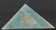 1853 CAPE OF GOOD HOPE - SG. 2  4d BLUE On Deeply Blued Paper - Used - Cape Of Good Hope (1853-1904)